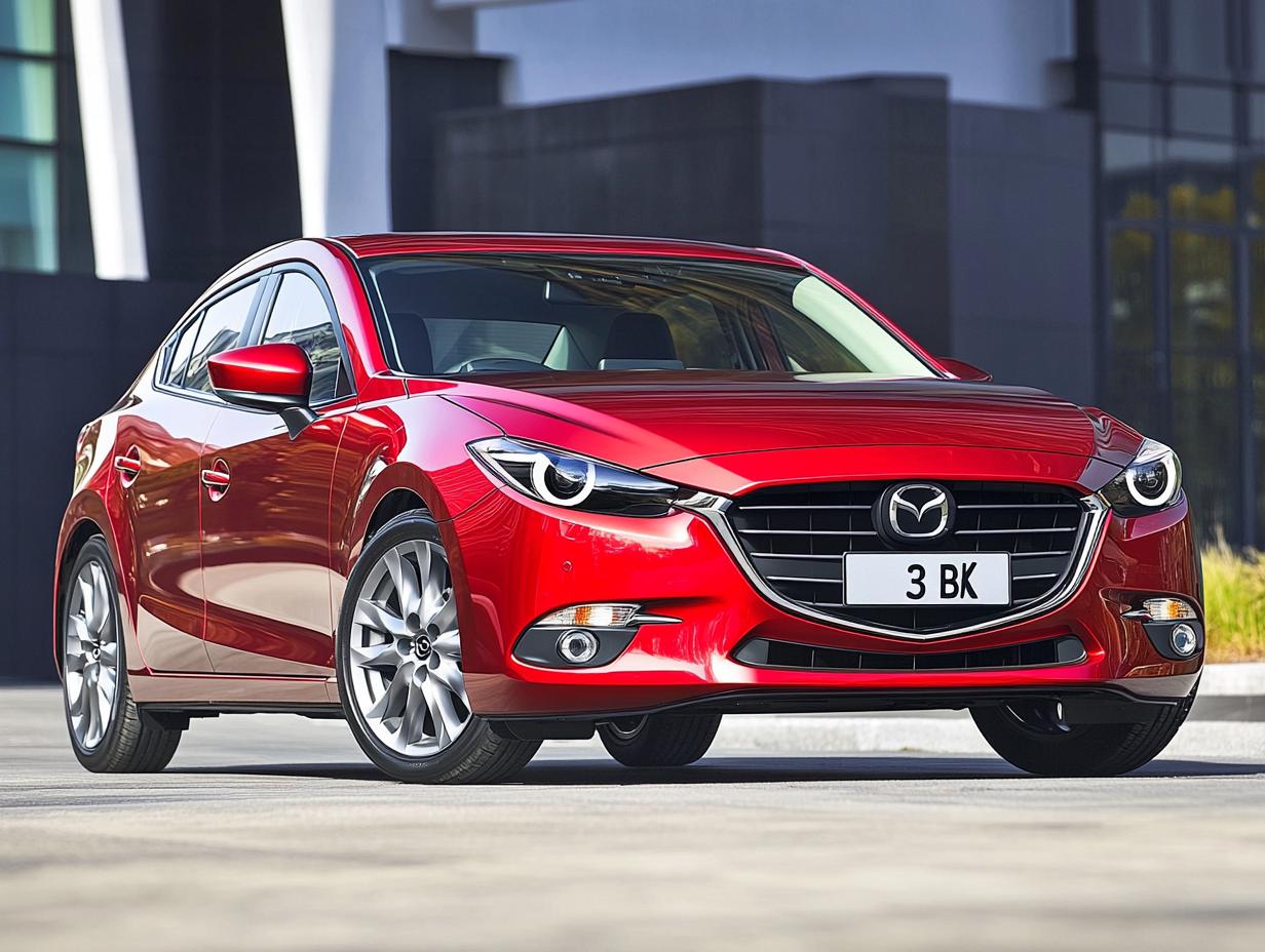 бампер передний мазда 3