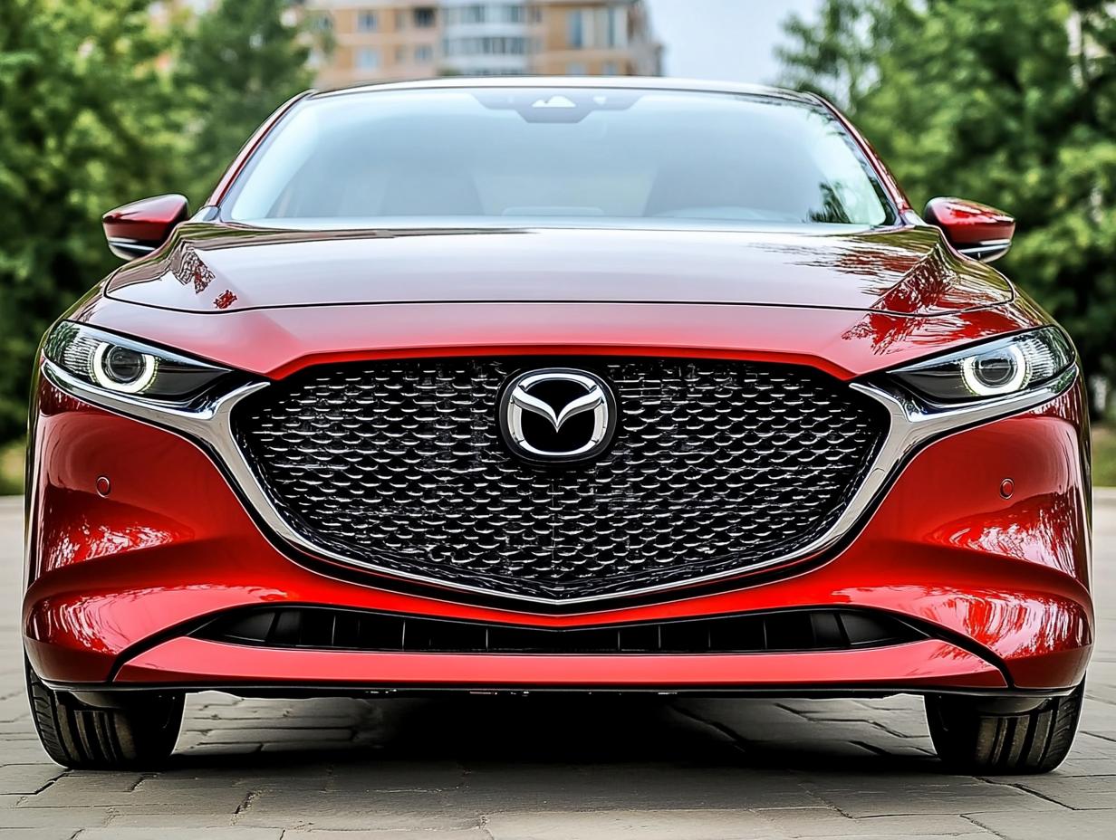 Решетка радиатора Mazda 3 (BK) 2003-2009